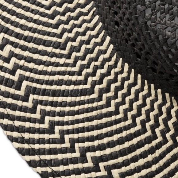 NWT Tabitha Brown x Target black and natural straw hat - Picture 4 of 5